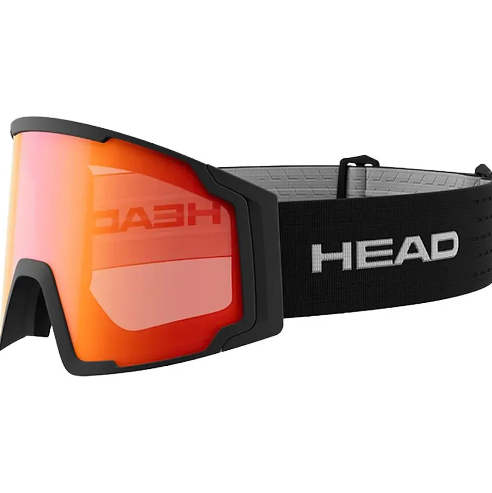 Maschera Head Neves Black Fmr Yellow Red