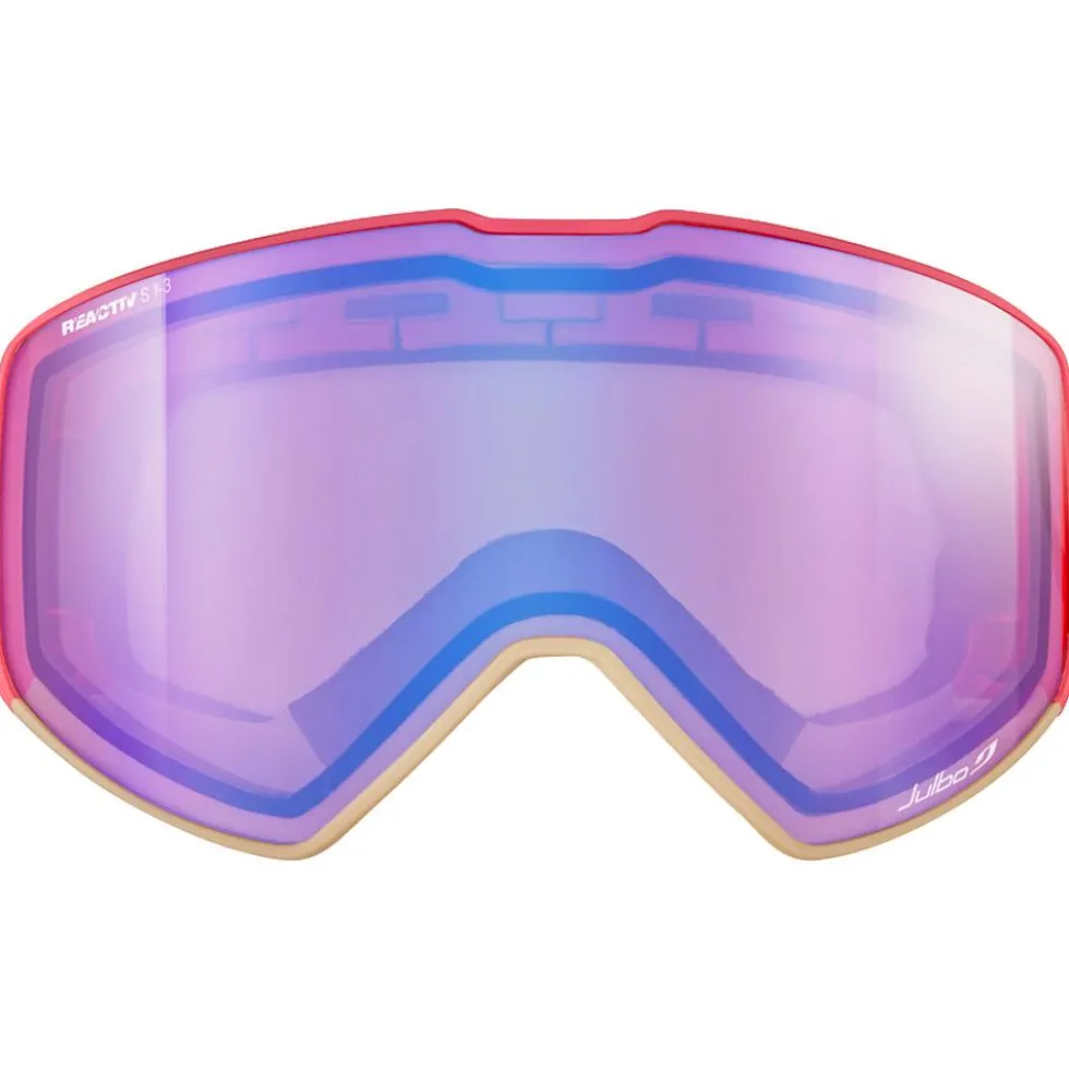 Maschera Julbo Cyrius-X Dreamers Series Beige Corail Reactiv 1-3 High Contrast