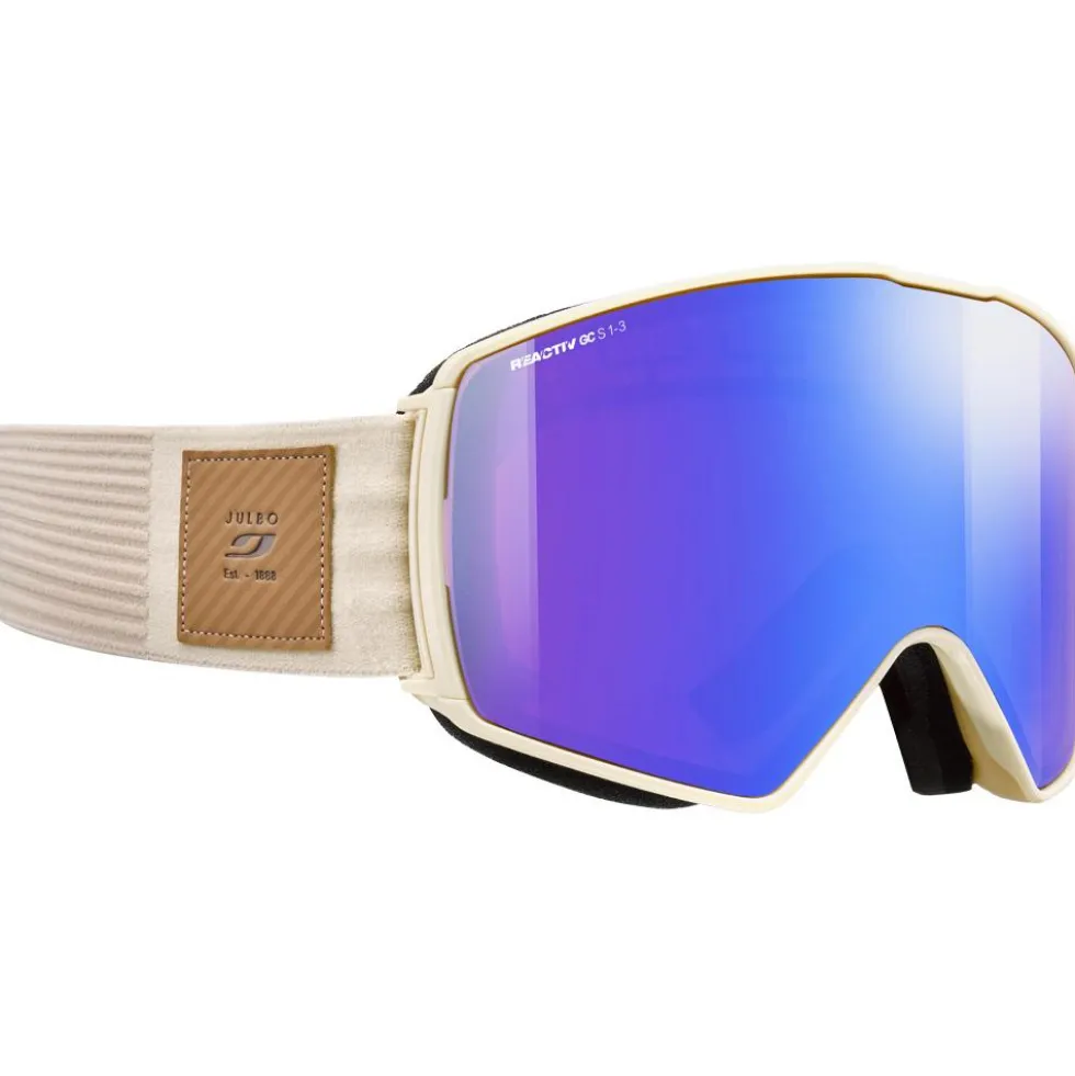 Maschera Julbo Launcher Beige Reactiv 1-3 Glare Control