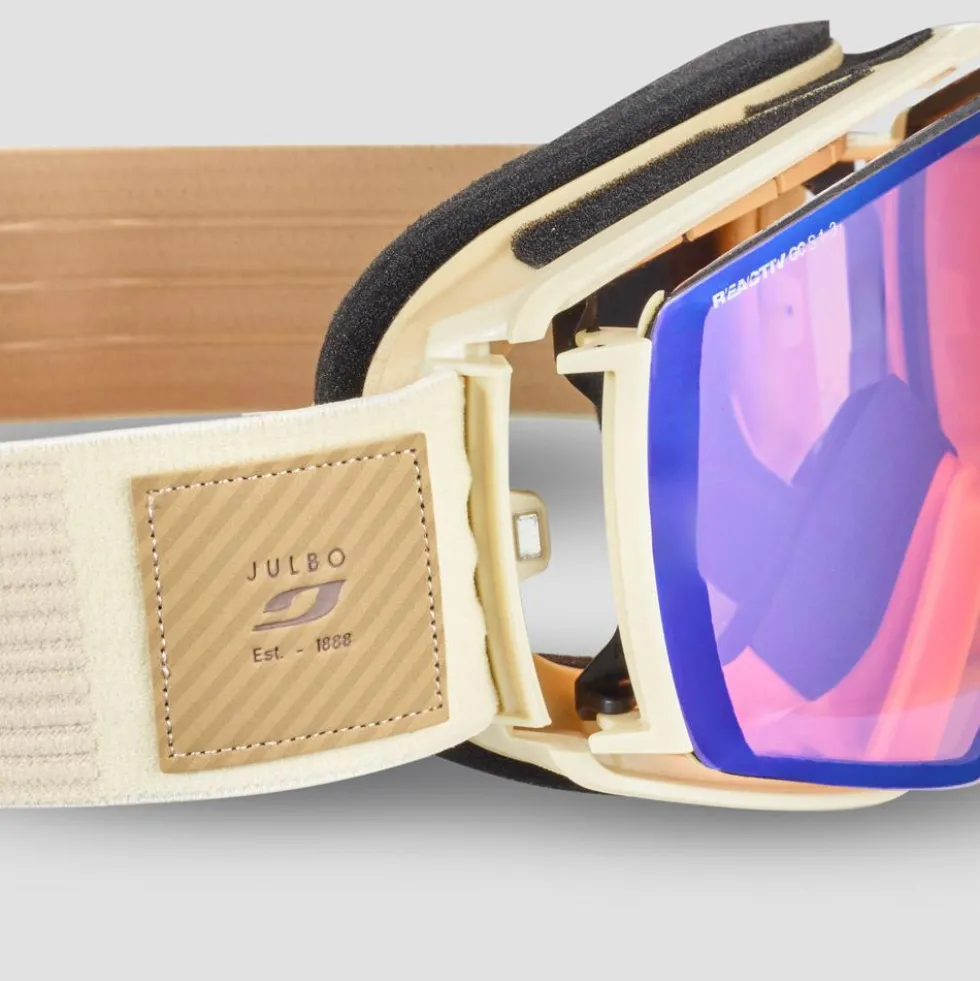 Maschera Julbo Launcher Beige Reactiv 1-3 Glare Control