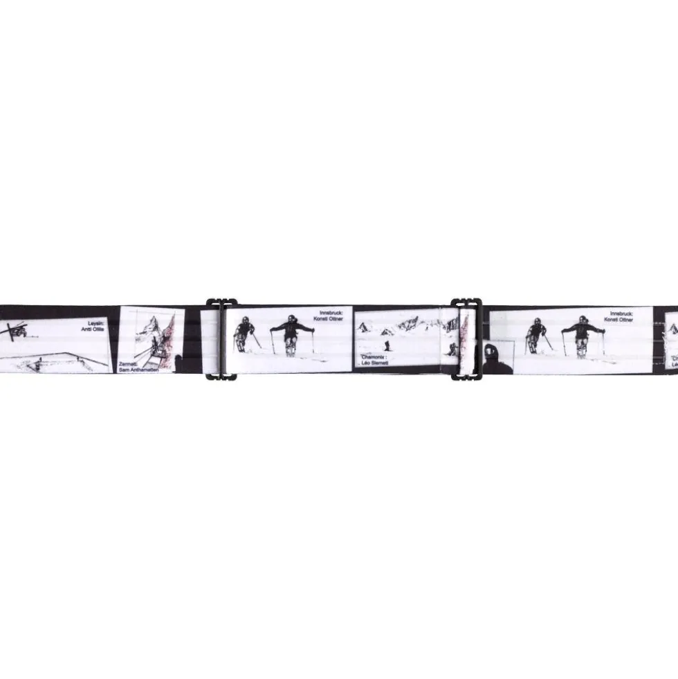 Maschera Julbo Launcher Blanc Family Series Reactiv 1-3 Glare Control