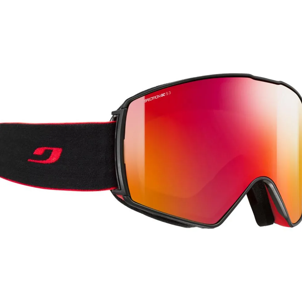 Maschera Julbo Launcher Noir Rouge Spectron 3 Glare Control