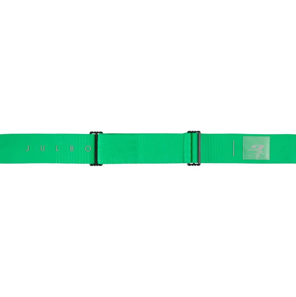 Maschera Julbo Launcher Vert Fluo Noir Reactiv 0-4 High Contrast