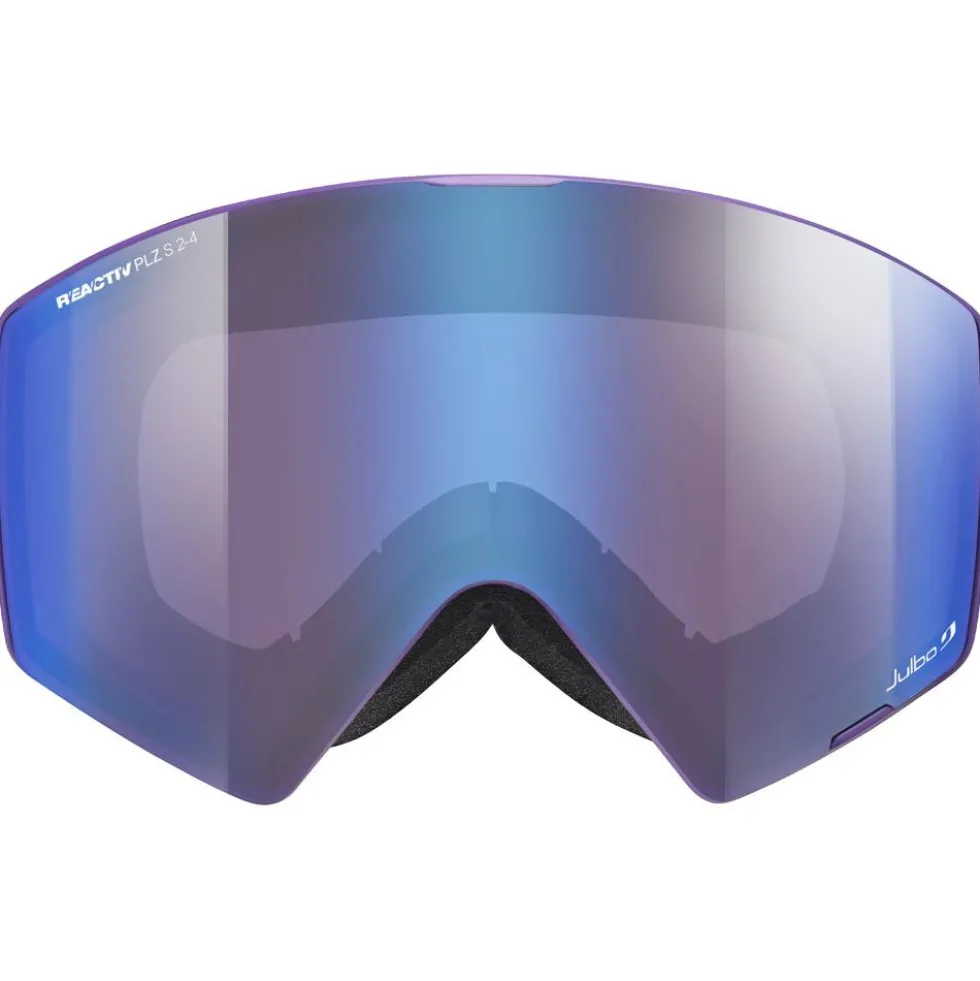 Maschera Julbo Razor Edge Violet Noir Reactiv 2-4 Polarized