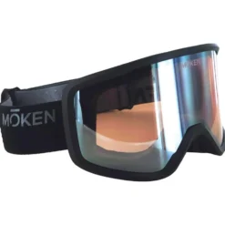 Maschera Moken Vision Two Black Silver Pink Flash Silver
