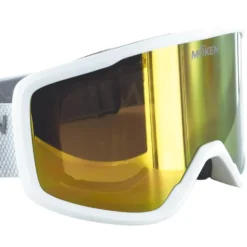 Maschera Moken Vision Two White Gold Grey Champagne Gold