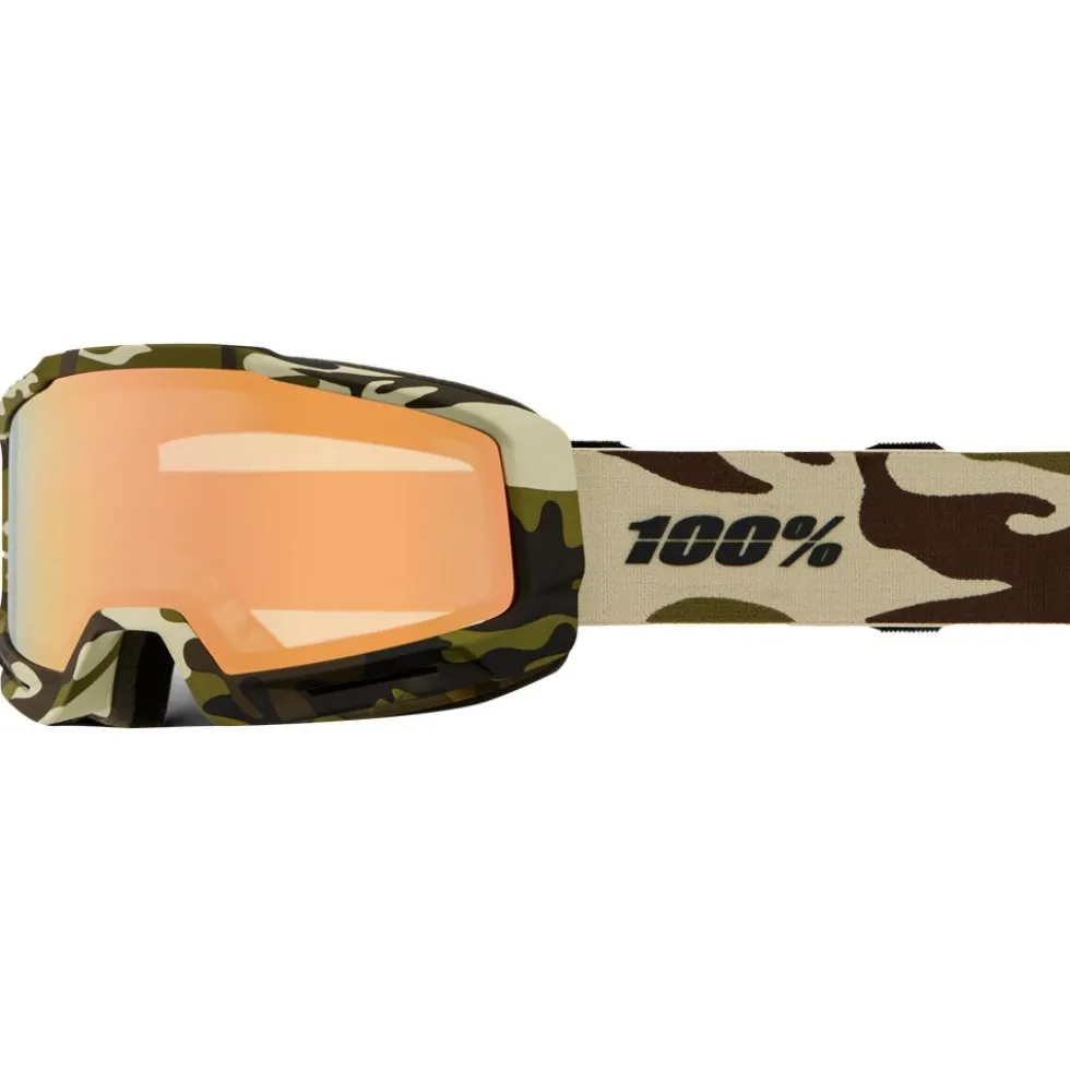 Maschera 100% Okan Camo Hiper Copper ML Mirror
