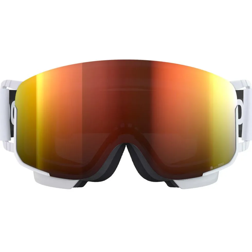 Maschera Poc Nexal Mid Hydrogen White Clarity Intense Partly Sunny Orange