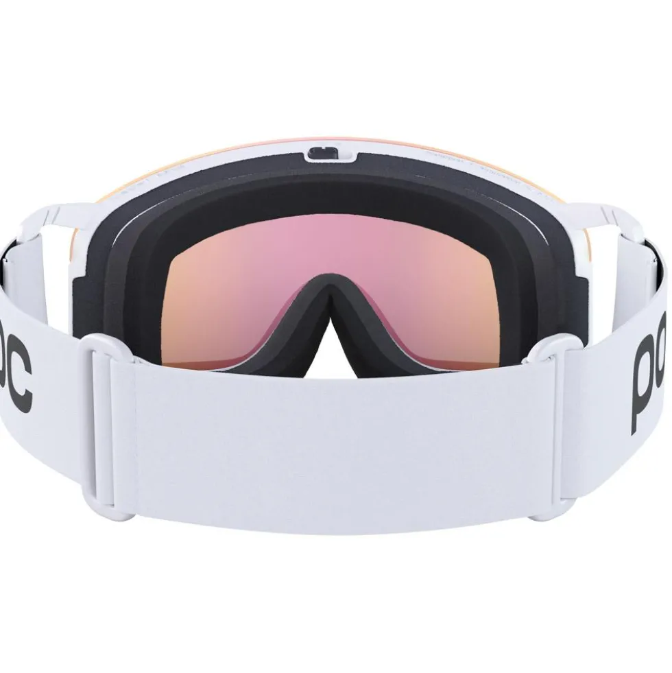 Maschera Poc Nexal Mid Hydrogen White Clarity Intense Partly Sunny Orange