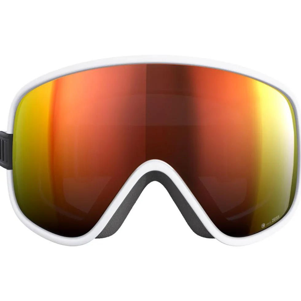 Maschera Poc Vitrea Hydrogen White Clarity Intense Partly Sunny Orange