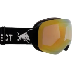 Maschera Red Bull Spect Bent Matt Black Brown Gold Chrom-X
