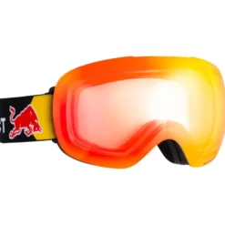 Maschera Red Bull Spect Bent Matt Black Brown Red Chrome-x