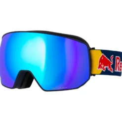 Maschera Red Bull Spect Fink Matt Blue Smoke Ice Blue Mirror