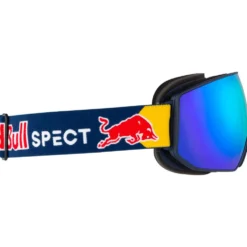 Maschera Red Bull Spect Fink Matt Blue Smoke Ice Blue Mirror