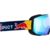 Maschera Red Bull Spect Fink Matt Blue Light Blue Blue Chrome-x