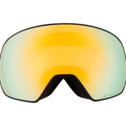 Maschera Red Bull Spect Fink Matt Black Smoke Yellow Mirror