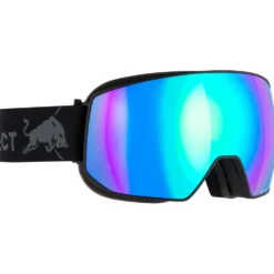 Maschera Red Bull Spect Fink Matt Black Brown Green Mirror
