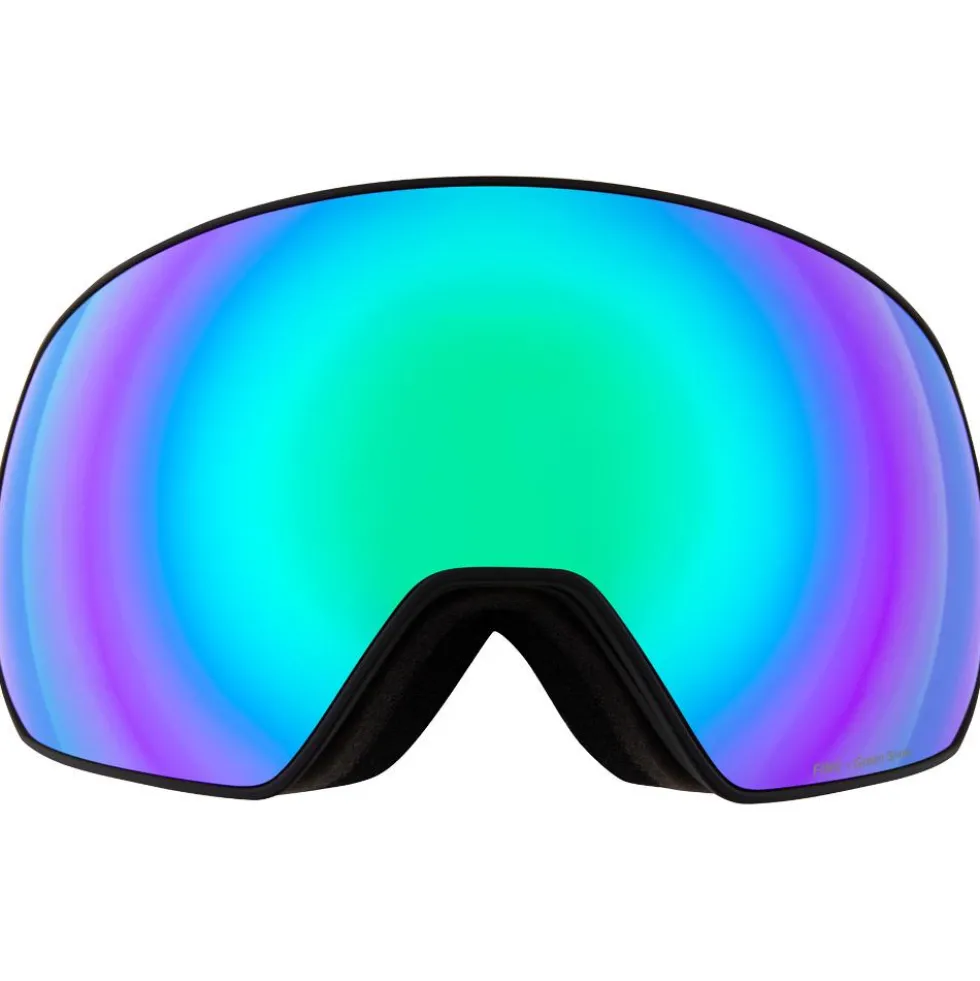 Maschera Red Bull Spect Fink Matt Black Brown Green Mirror