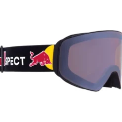 Maschera Red Bull Spect Jam Matt Black Purple Burgundy Mirror + Cloudy Snow