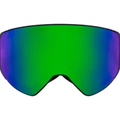 Maschera Red Bull Spect Jam Matt Black Rose Green Mirror + Cloudy Snow