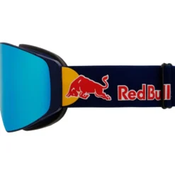 Maschera Red Bull Spect Jamm Matt Blue I-Boost Smoke Blue Mirror + Light Pink