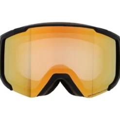 Maschera Red Bull Spect Jibb Matt Black I-Boost Brown Gold Chrom-X