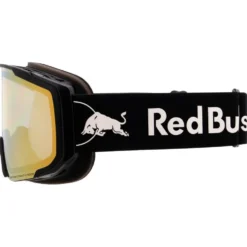Maschera Red Bull Spect Jibb Matt Black I-Boost Brown Gold Chrom-X
