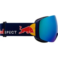 Maschera Red Bull Spect Jon Matt Blue I-Boost Smoke Blue Mirror + Light Pink