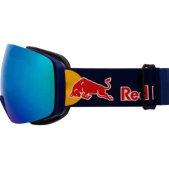 Maschera Red Bull Spect Jon Matt Blue I-Boost Smoke Blue Mirror + Light Pink