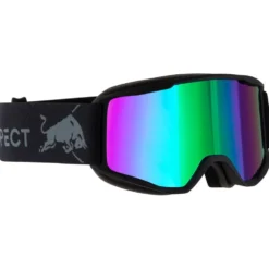 Maschera Red Bull Spect Neon Matt Black Brown Green Mirror