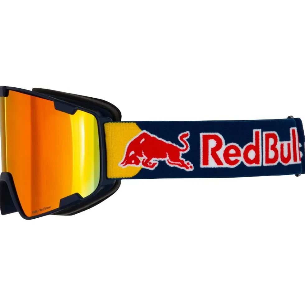 Maschera Red Bull Spect Park Matt Blue Orange Red Mirror
