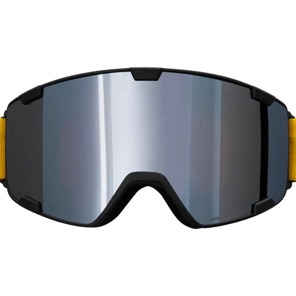 Maschera Red Bull Spect Park Matt Black Orange Silver Mirror