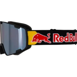 Maschera Red Bull Spect Park Matt Black Orange Silver Mirror