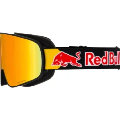 Maschera Red Bull Spect Rush Matt Black Orange Red Mirror