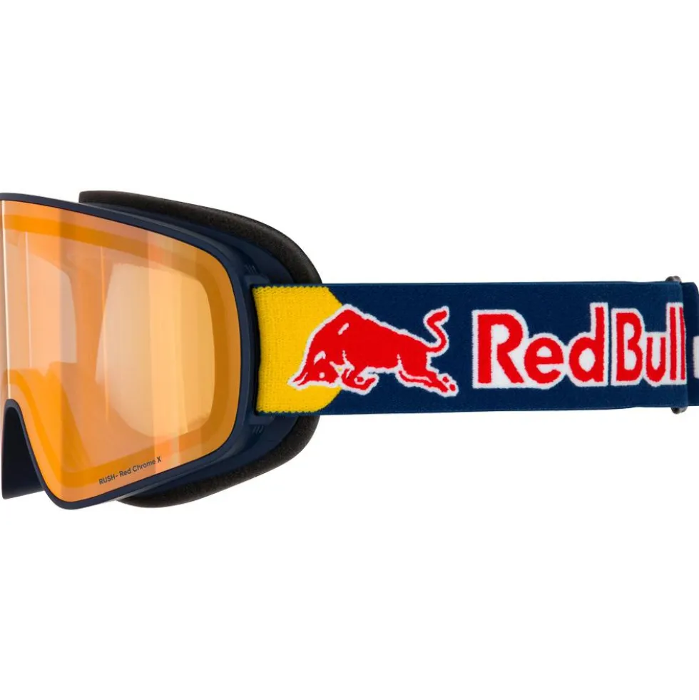 Maschera Red Bull Spect Rush Matt Blue Brown Red Chrome-x