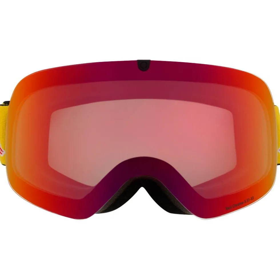 Maschera Red Bull Spect Soar Matt Black Brown Red Chrom-X