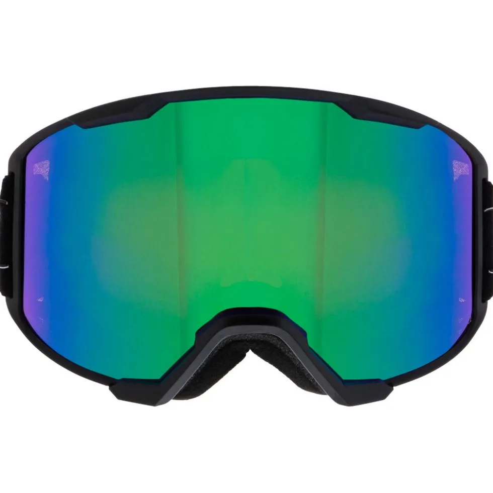 Maschera Red Bull Spect Solo Matt Black Rose Green Mirror