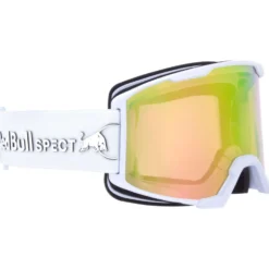 Maschera Red Bull Spect Solo Matt White Photochromic Pink Mirror
