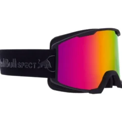 Maschera Red Bull Spect Solo Matt Black Purple Burgundy Mirror