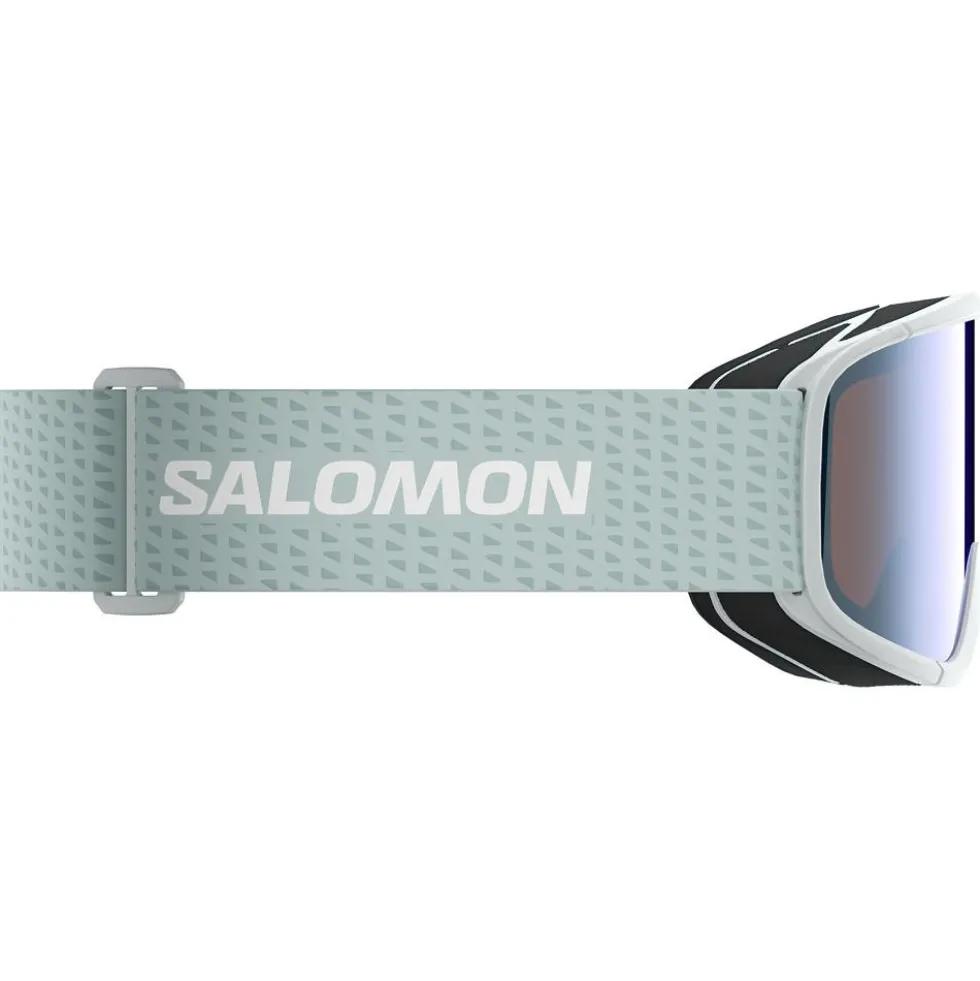 Maschera Salomon Aksium 2.0 S Ice Flow Photo Multilayer Blue