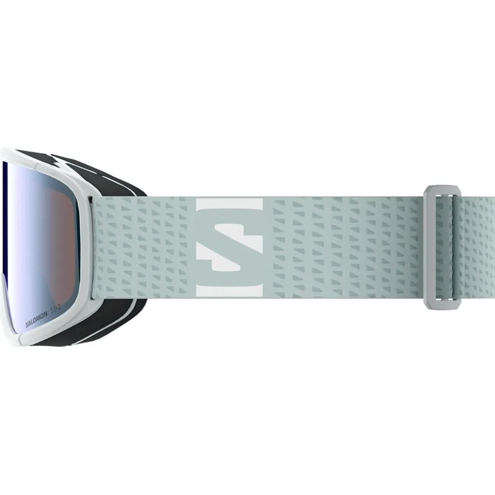 Maschera Salomon Aksium 2.0 S Ice Flow Photo Multilayer Blue