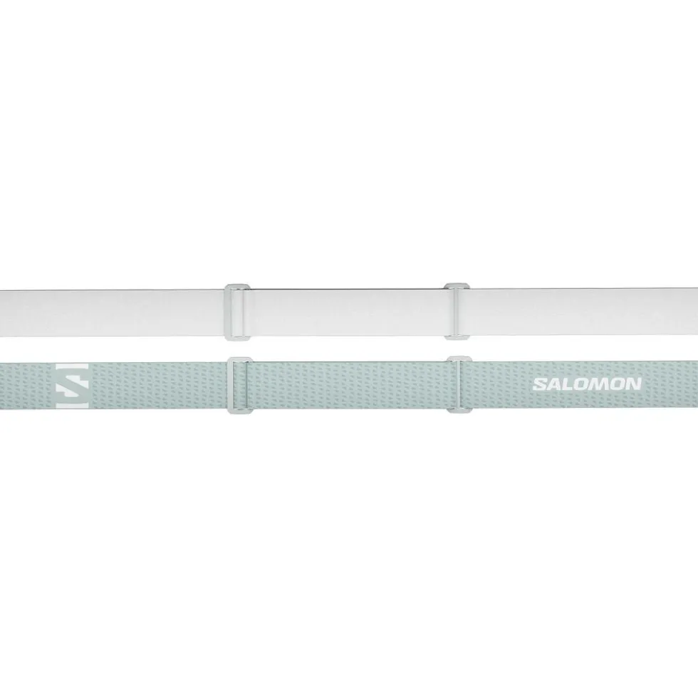 Maschera Salomon Aksium 2.0 S Ice Flow Photo Multilayer Blue