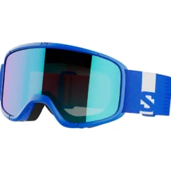 Maschera Salomon Aksium 2.0 S Race Blue Multilayer Mid Blue