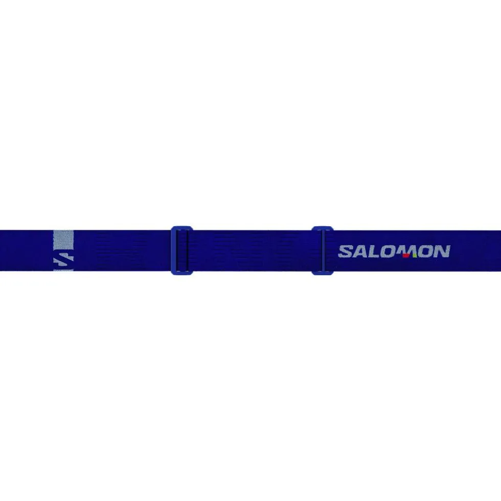 Maschera Salomon Lumi Race Blue Multilayer Mid Blue