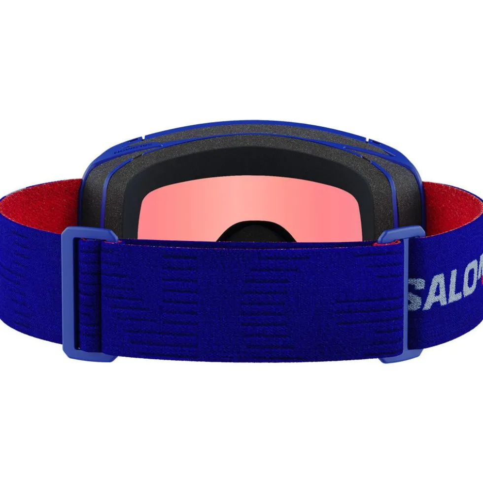 Maschera Salomon Lumi Race Blue Multilayer Mid Blue