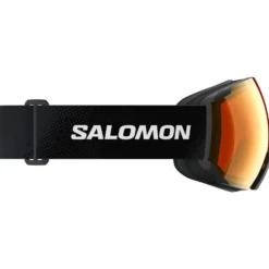 Maschera Salomon Radium Black Photo Multilayer Red