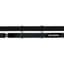 Maschera Salomon Radium Black Photo Multilayer Red
