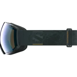 Maschera Salomon Radium Green Gables Photo Multilayer Blue