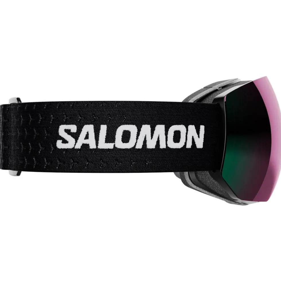 Maschera Salomon Radium Pro Black Sigma Emerald
