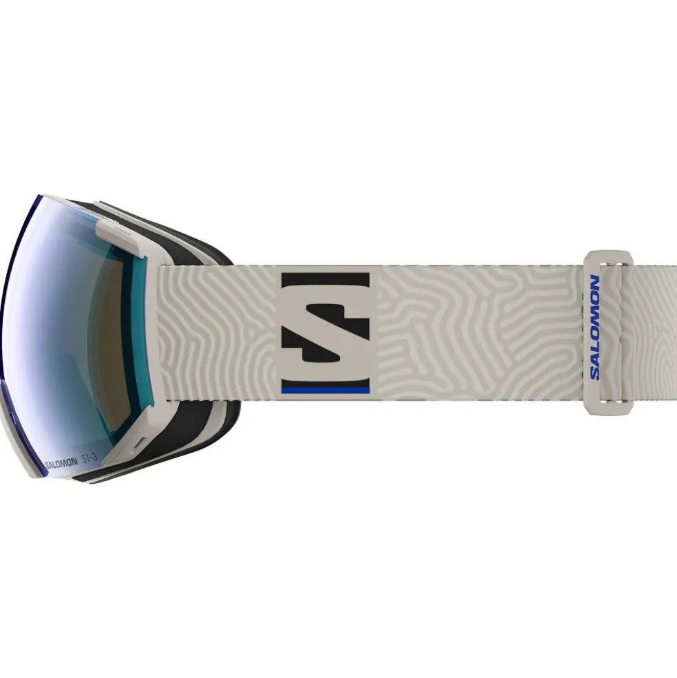 Maschera Salomon Radium Rainy Day Photo Multilayer Blue
